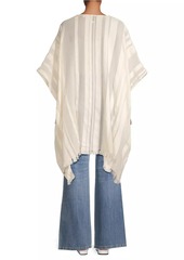 Vince Oversized Stripe Cotton Caftan