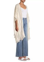 Vince Oversized Stripe Cotton Caftan