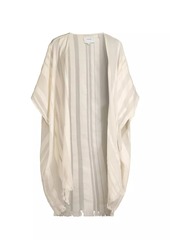 Vince Oversized Stripe Cotton Caftan