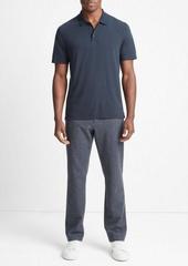 Vince Pima Cotton Short-Sleeve Polo Shirt