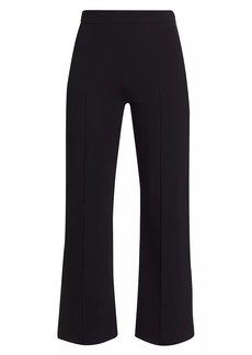 Vince Pintuck Pull-On Crop Flared Pants