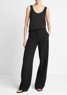 Vince Pintuck Wide-Leg Pant