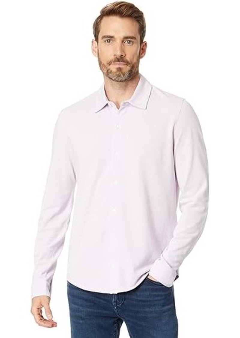 Vince Pique Button-Down Shirt