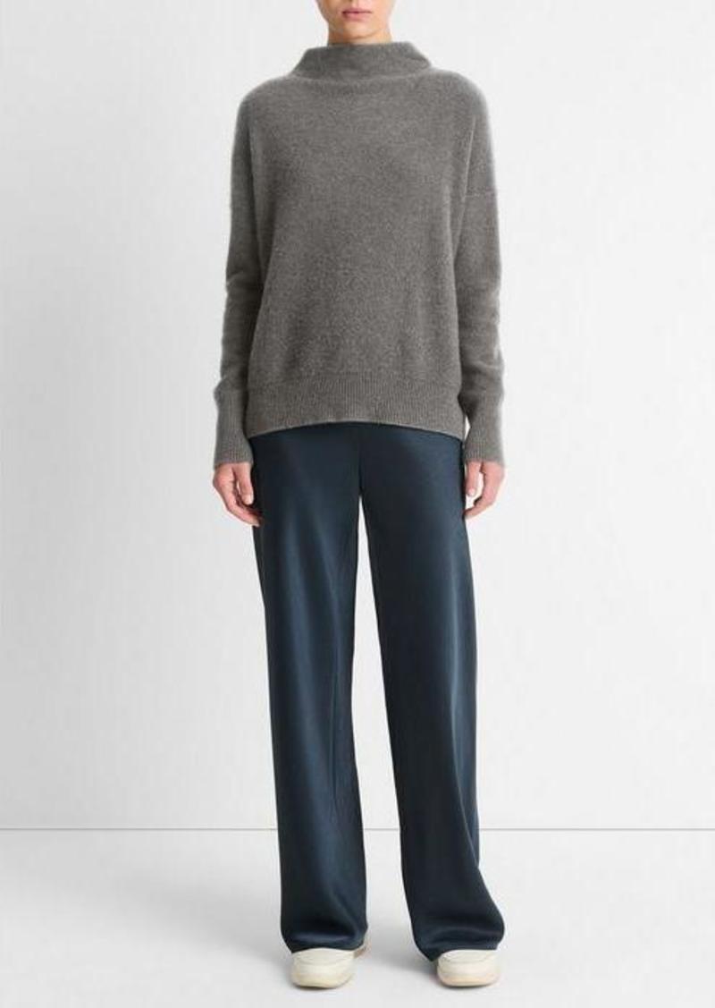 Vince Plush Cashmere Funnel Neck Sweater