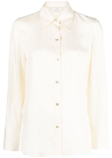 Vince pointed-collar long-sleeve shirt