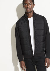 Vince Quilted Knit Jacket