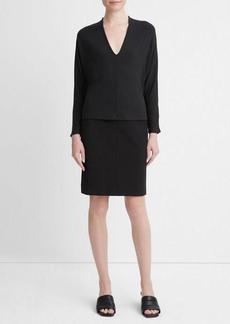 Vince Relaxed Long-Sleeve Top