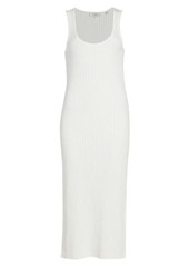 Vince Ribbed Midi Tank Dress