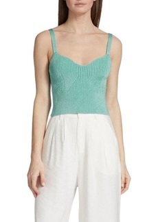 Vince Ribbed Tank Top
