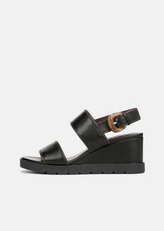 Vince Roma Leather Wedge Sandal
