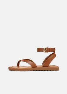 Vince Samuela Leather Lug-Sole Sandal