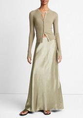 Vince Satin Maxi Skirt