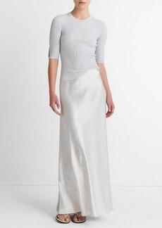 Vince Satin Maxi Skirt