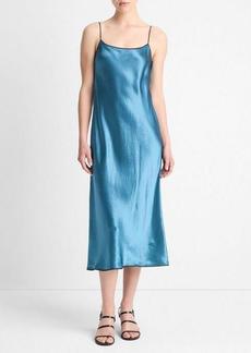 Vince Satin Tipped Slip Dress