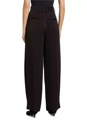 Vince Satin Wide-Leg Trousers