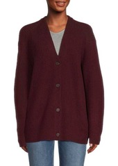 Vince Shaker Wool Cashmere Cardigan