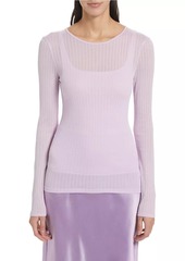 Vince Sheer Crewneck Sweater