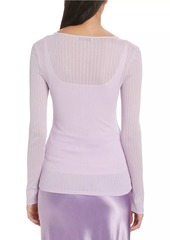 Vince Sheer Crewneck Sweater