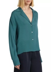 Vince Silk Dolman-Sleeve Blouse