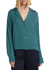 Vince Silk Dolman-Sleeve Blouse