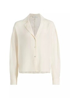 Vince Silk Dolman-Sleeve Blouse