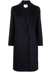 Vince single-breasted fitted coat