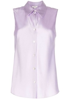 Vince sleeveless silk shirt