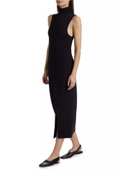 Vince Sleeveless Turtleneck Dress