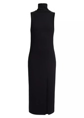 Vince Sleeveless Turtleneck Dress