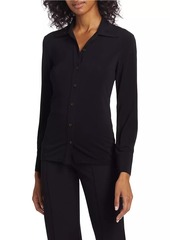Vince Slim Buttoned Top