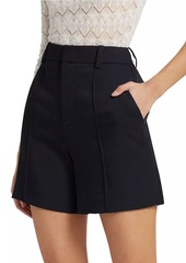Vince Soft Suiting Seamed Shorts