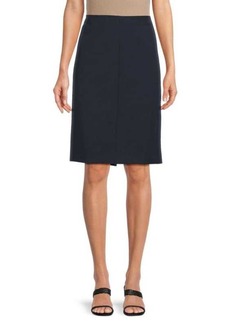 Vince Solid Pencil Skirt