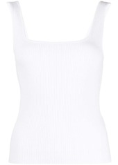 Vince square-neck ribbed tank top
