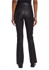 Vince Stretch Bootcut Leather Pants