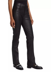 Vince Stretch Bootcut Leather Pants