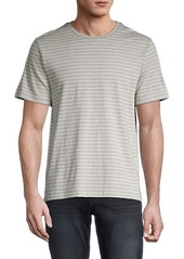 Vince Striped Cotton Tee