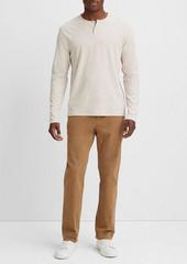 Vince Sueded Jersey Long-Sleeve Henley