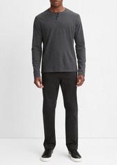 Vince Sueded Jersey Long-Sleeve Henley