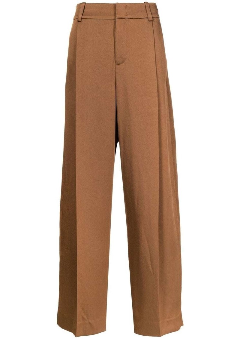 Vince tailored wide-leg trousers