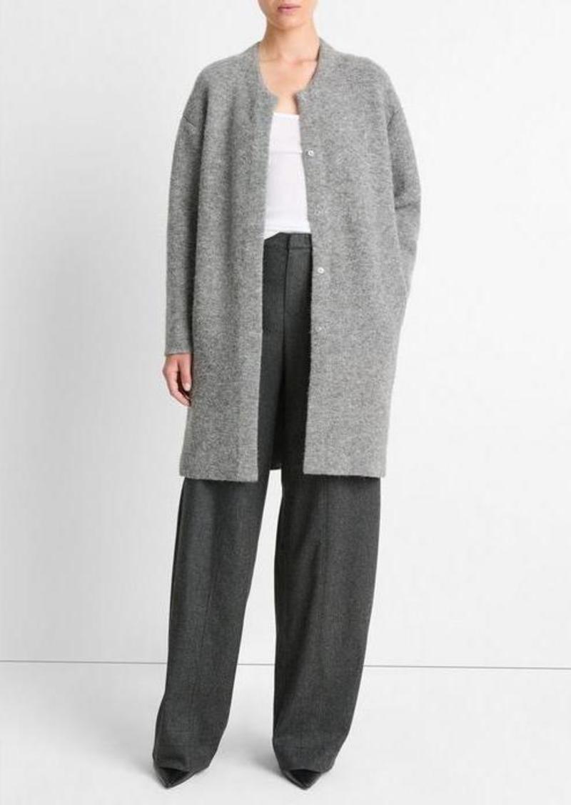 Vince Textured Soft Sculpted Car Coat