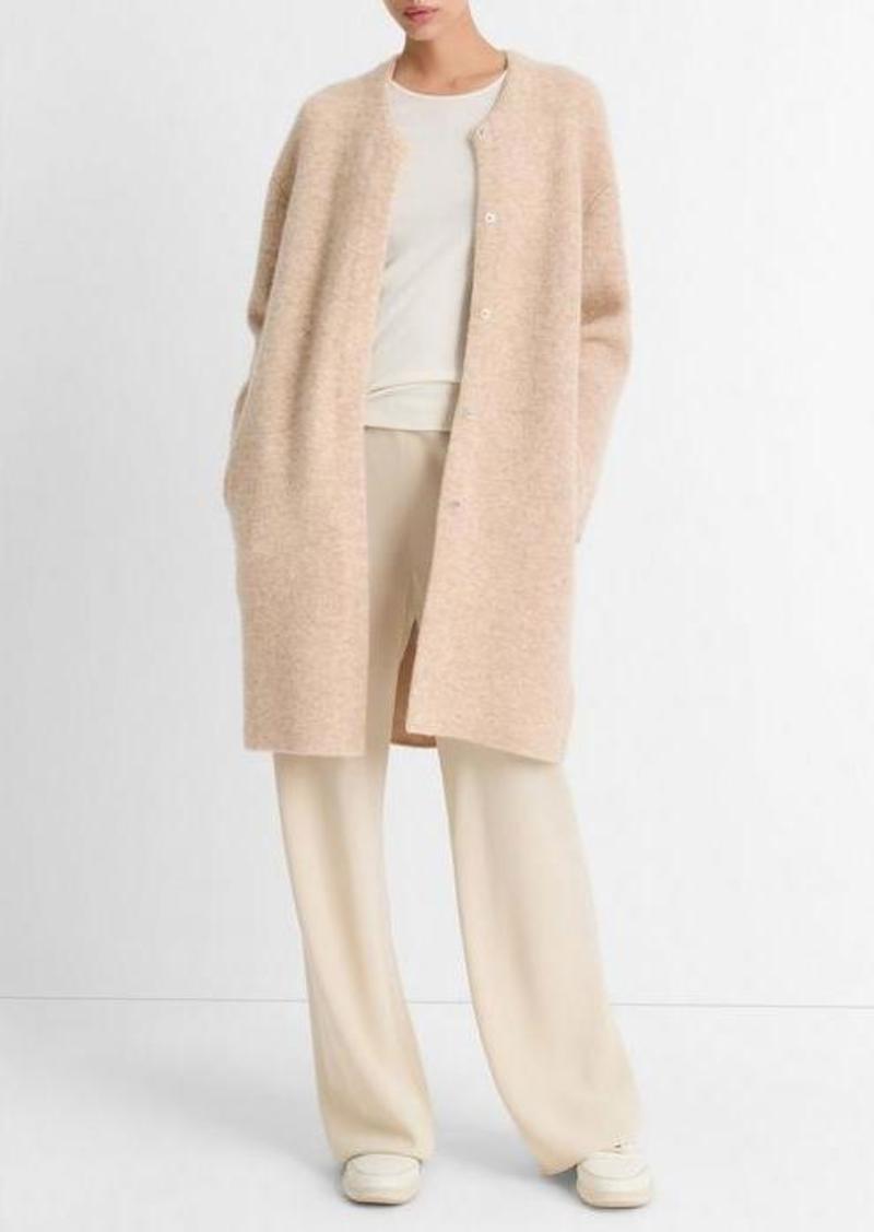 Vince Textured Soft Sculpted Car Coat