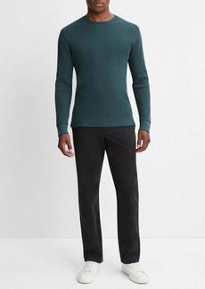 Vince Thermal Long-Sleeve Crew Neck T-Shirt