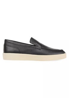 Vince Toren Leather Slip-On Shoes