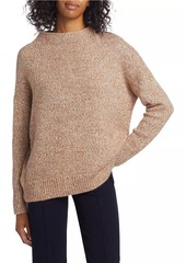 Vince Tweed Wool-Alpaca Blend Sweater