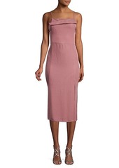 Vince Twist Front Camisole Flare Dress