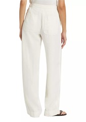 Vince Utility Hemp Straight-Leg Pants