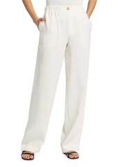 Vince Utility Hemp Straight-Leg Pants