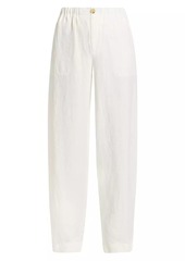 Vince Utility Hemp Straight-Leg Pants