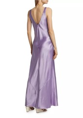 Vince V-Neck Slip Maxi Dress