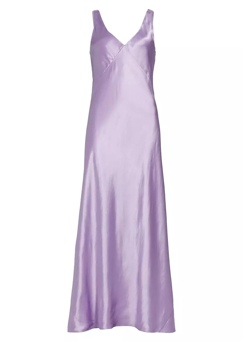 Vince V-Neck Slip Maxi Dress